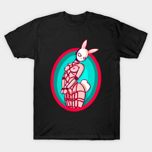 Rope Bunny T-Shirt by LVBart